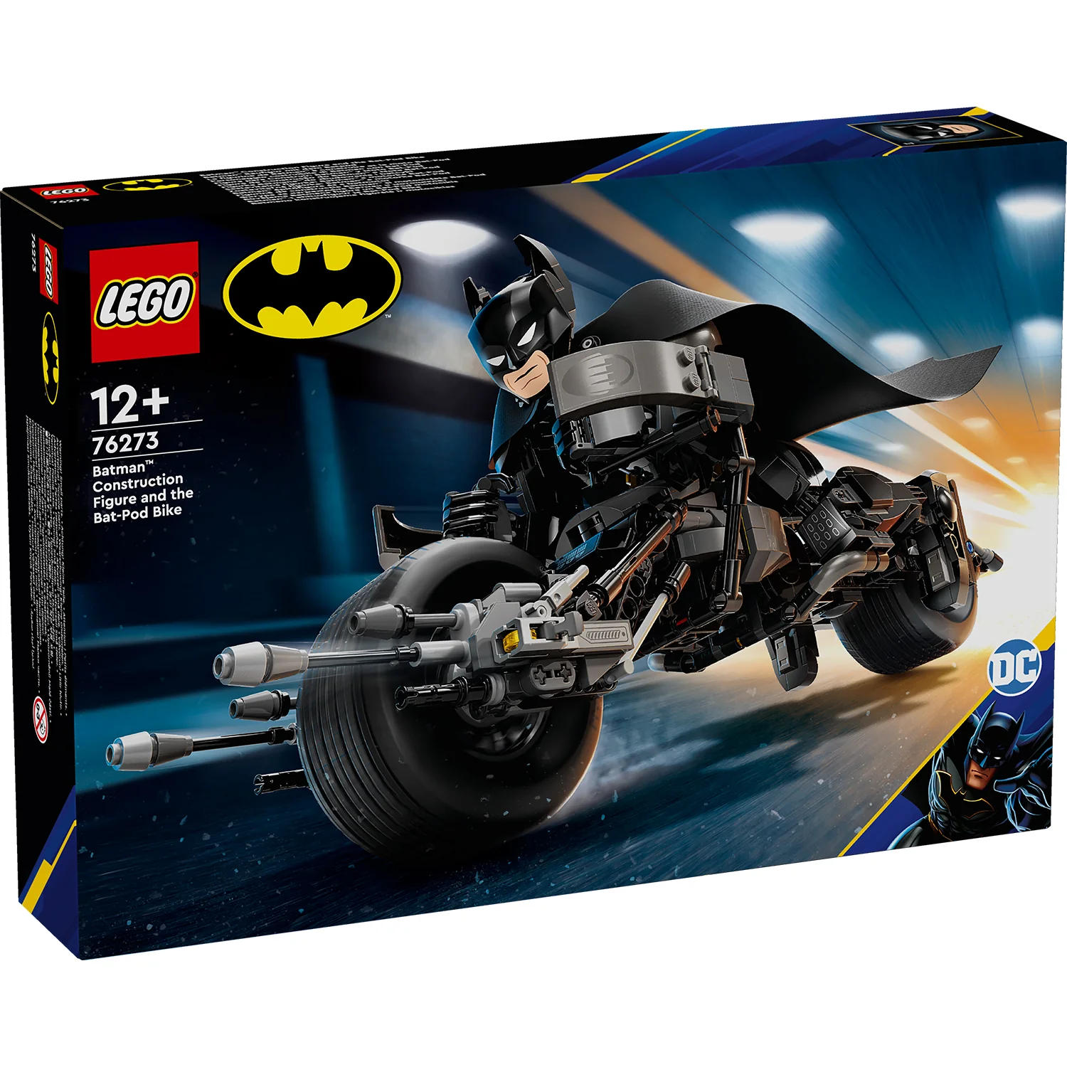 LEGO® DC Batman™: Batman Construction Figure & the Bat-Pod Bike