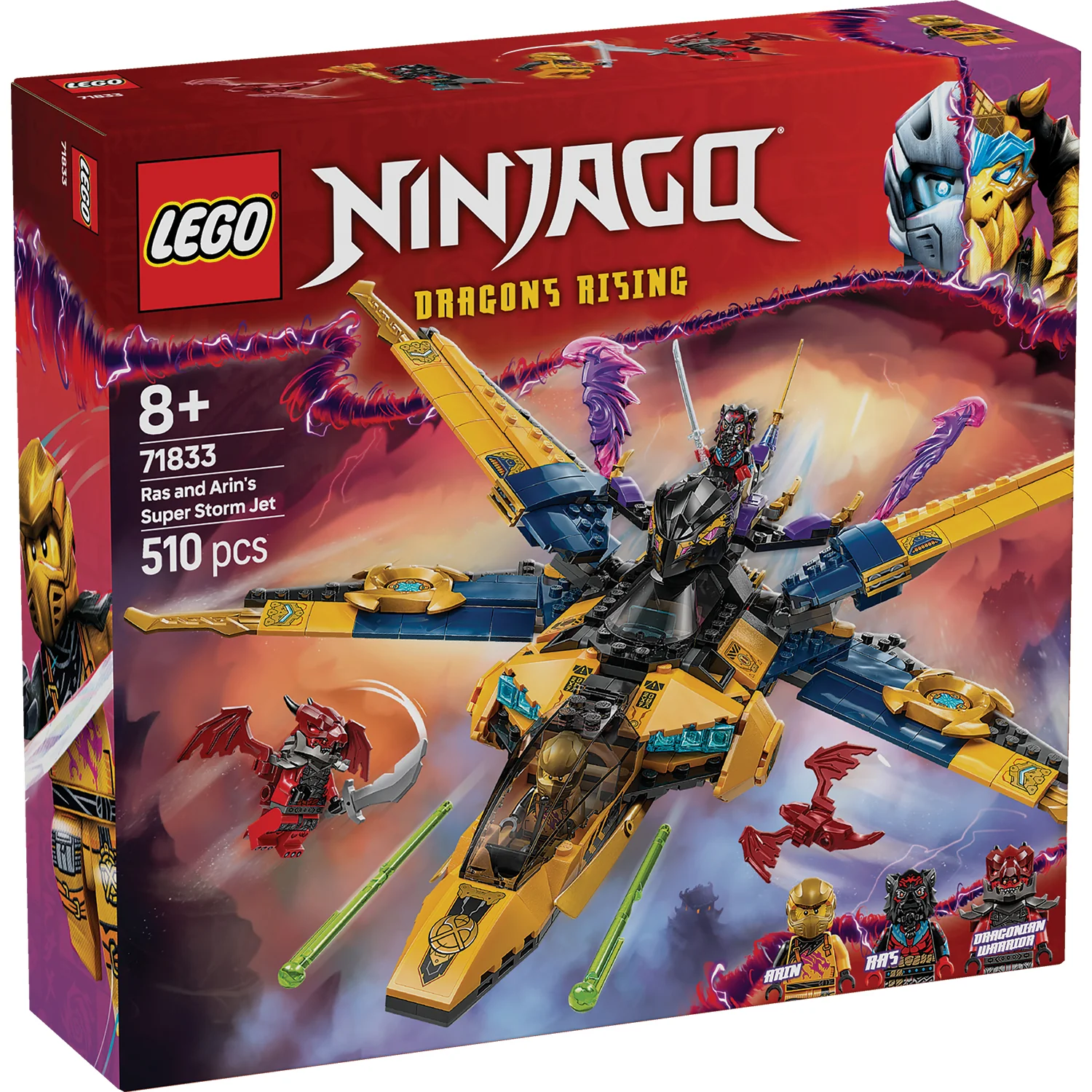LEGO® NINJAGO® Ras and Arin’s Super Storm Jet