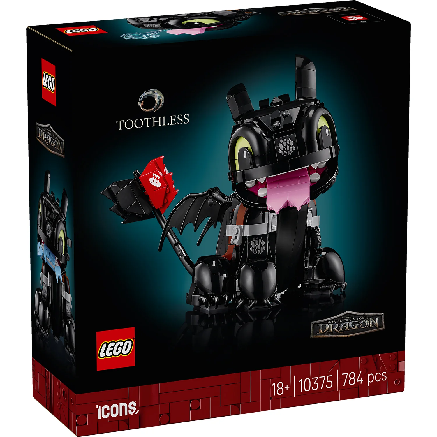 LEGO® ICONS™ How to Train Your Dragon: Toothless