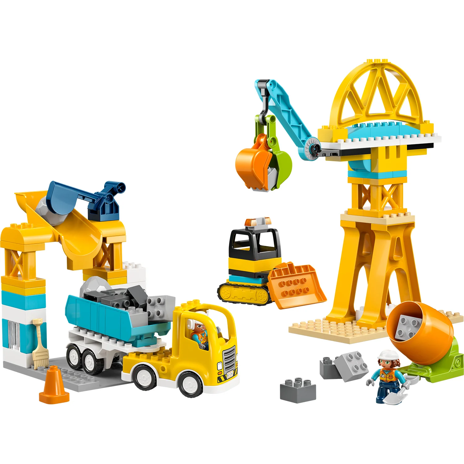 LEGO® DUPLO® Town 3-in-1 Construction Site and Vehicles