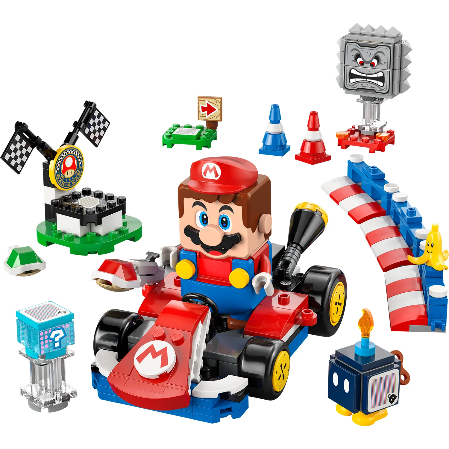 LEGO® Super Mario™: Mario Kart™ – Interactive LEGO® Mario™ & Standard Kart