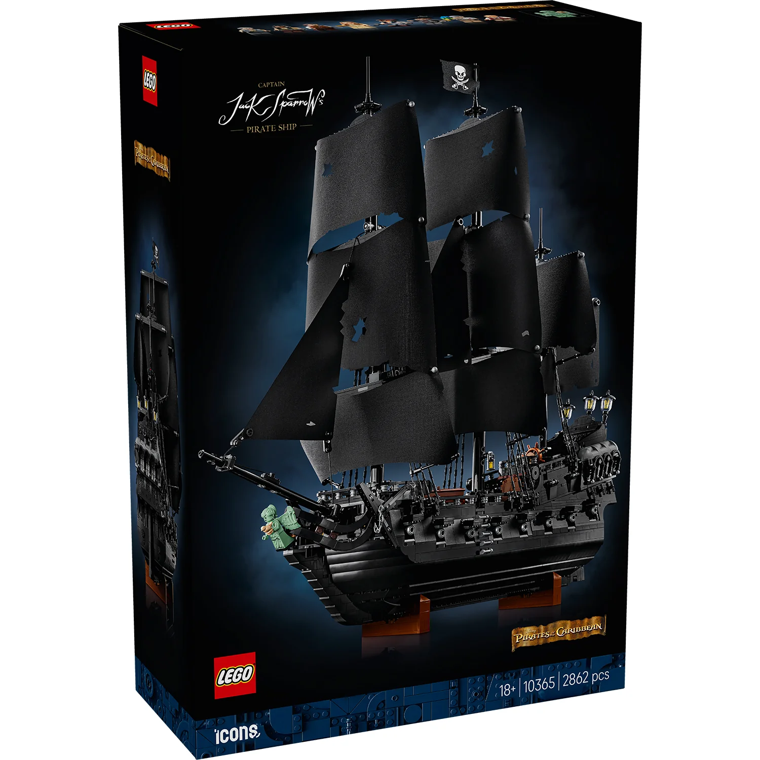 LEGO® ICONS™ Captain Jack Sparrow’s Pirate Ship