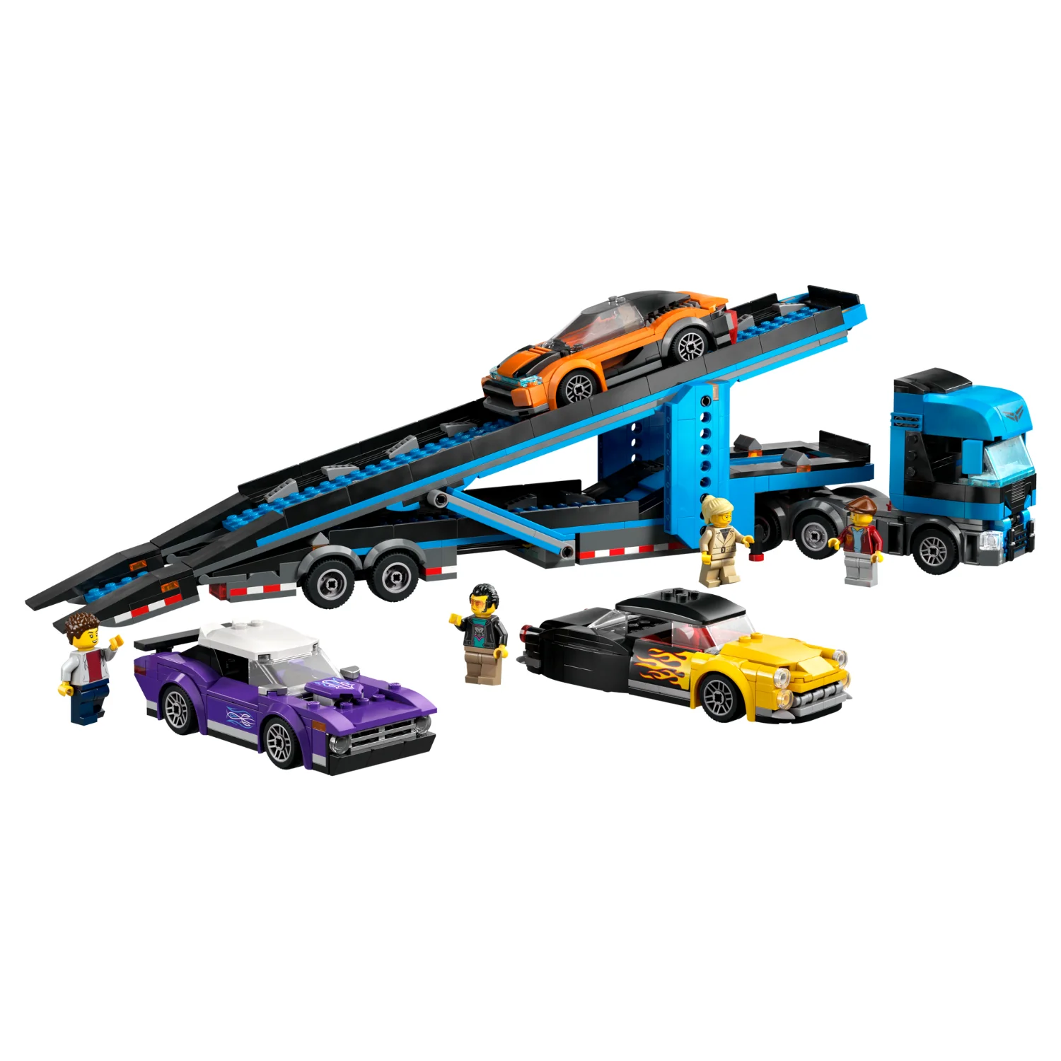 LEGO® City Car Transporter Truck with Sports Cars