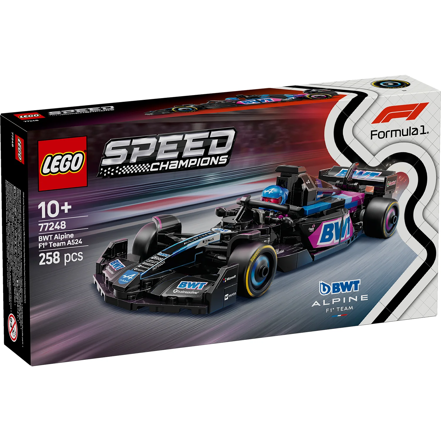 LEGO® Speed Champions - BWT Alpine F1® Team A524 Race Car