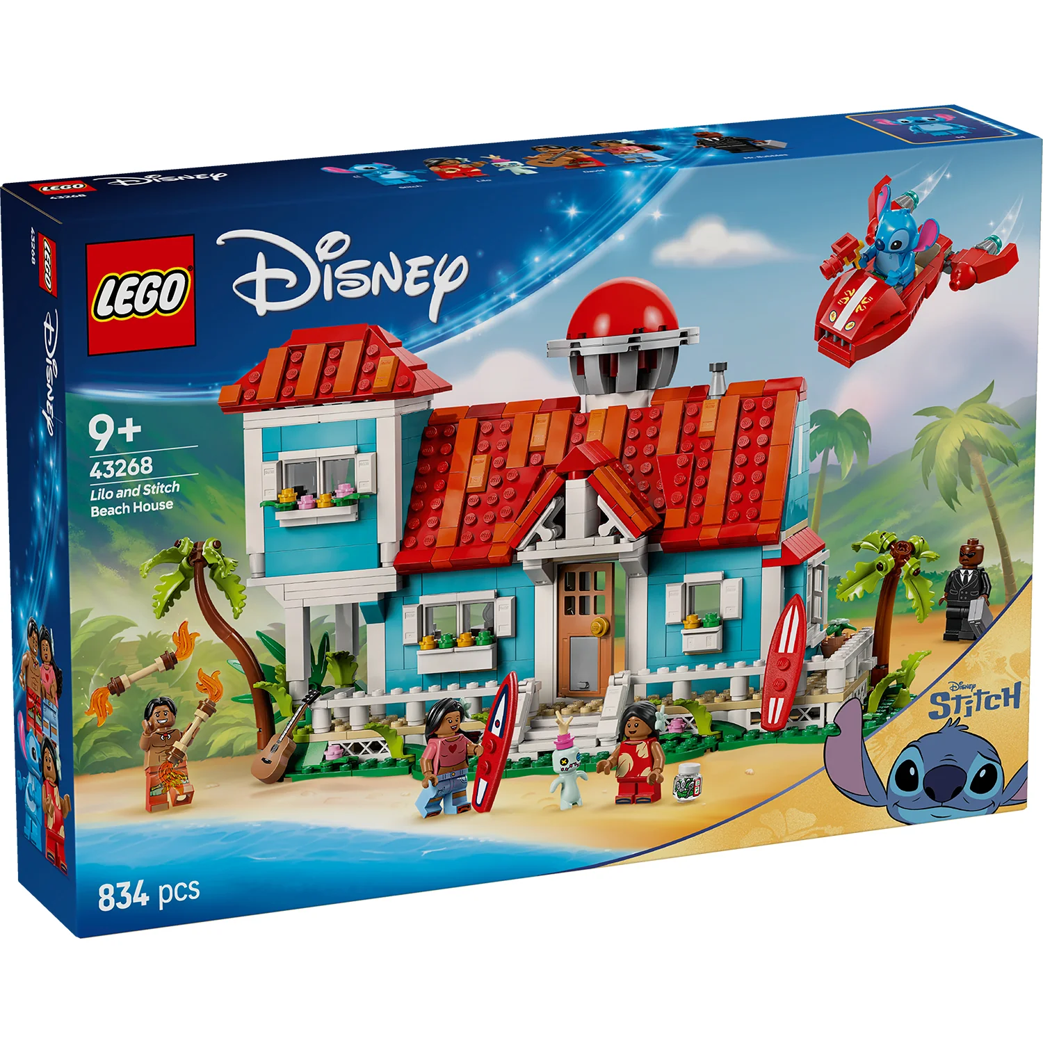 LEGO® Disney™ Lilo and Stitch Beach House