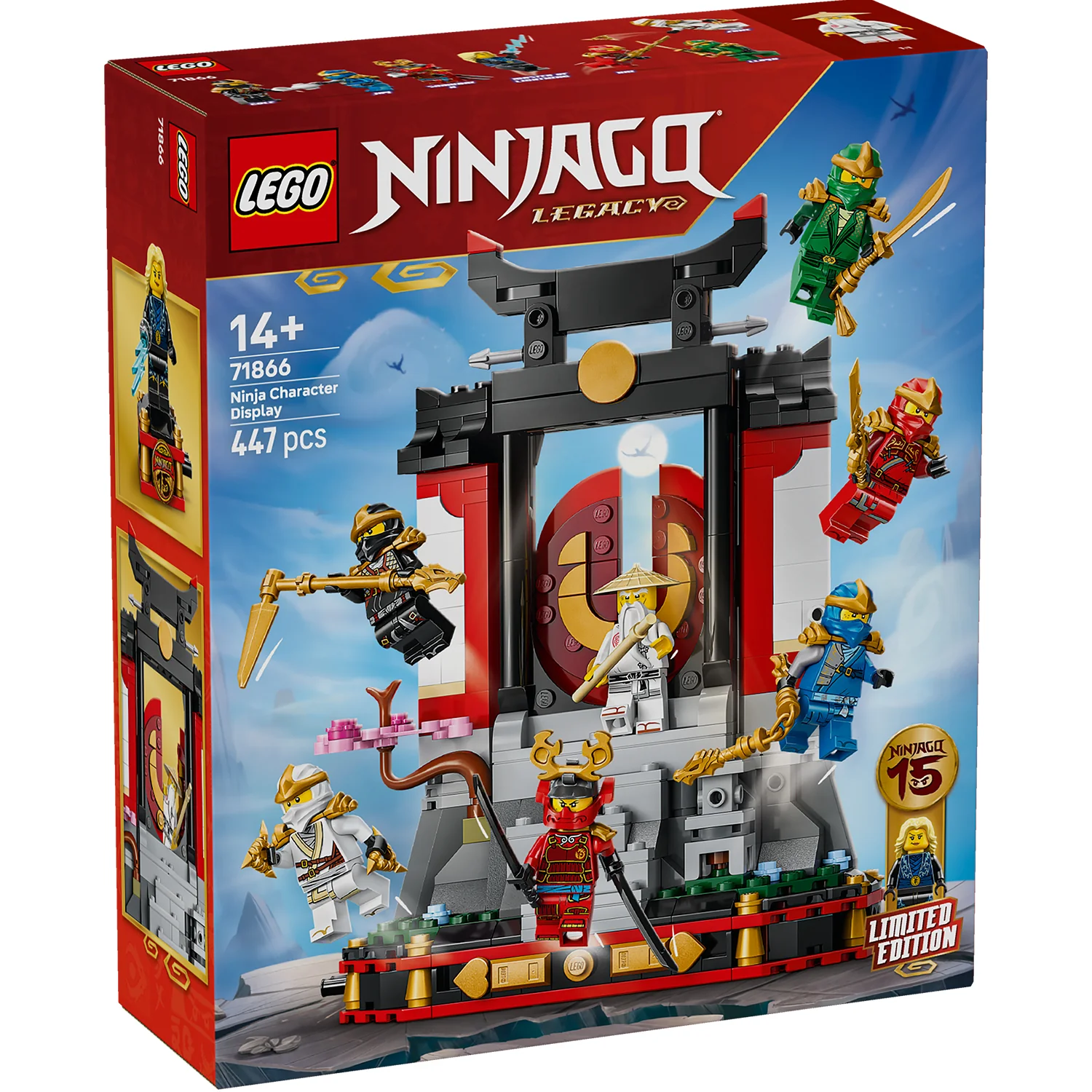 LEGO® NINJAGO® Ninja Character Display 15th Anniversary