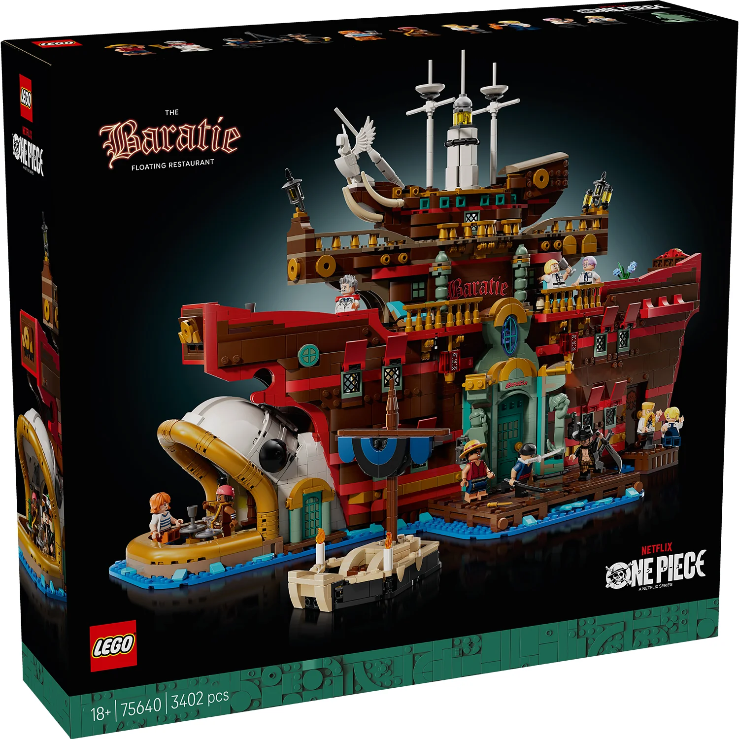 LEGO® ONE PIECE The Baratie Floating Restaurant