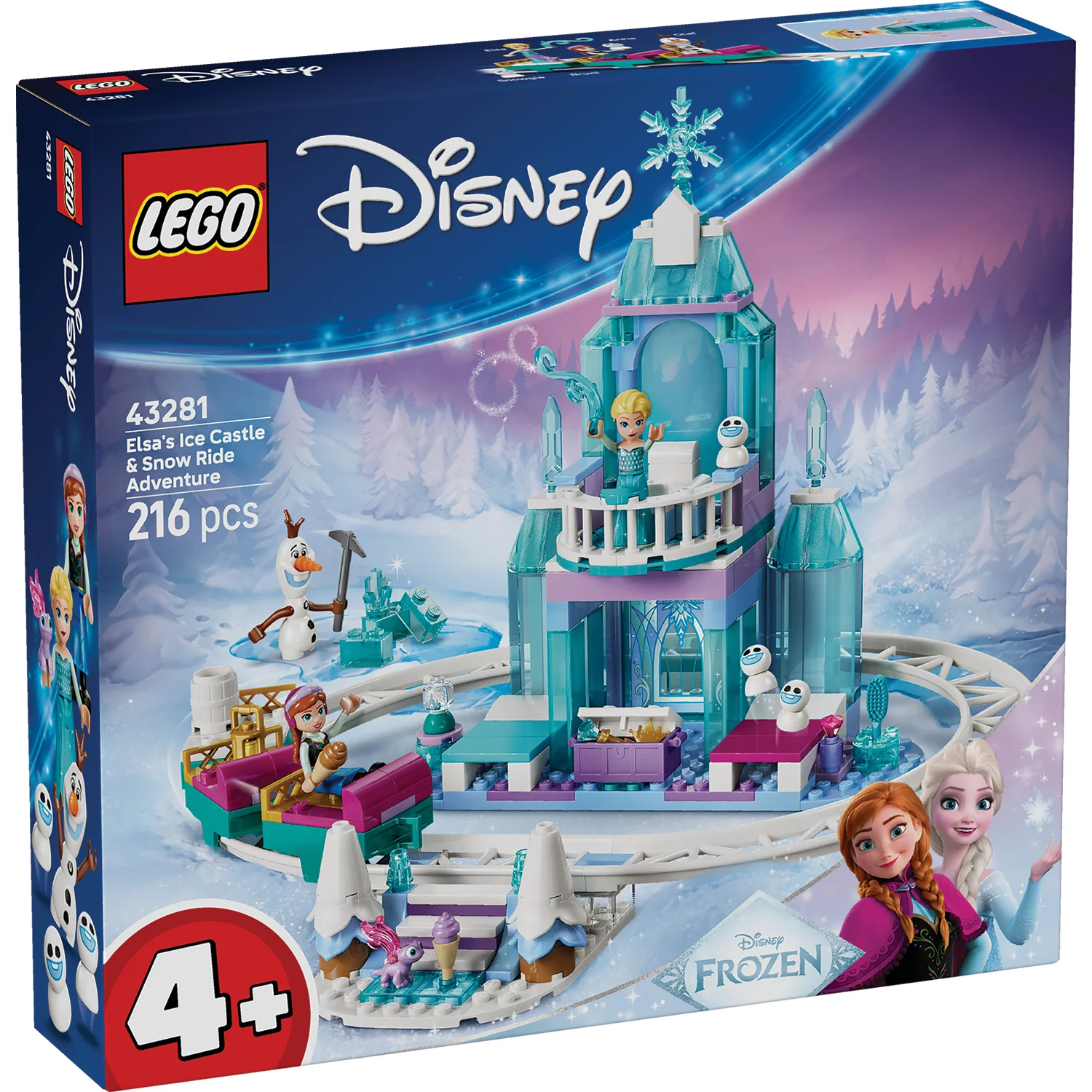 LEGO® | Disney Frozen Elsa’s Ice Castle & Snow Ride Adventure