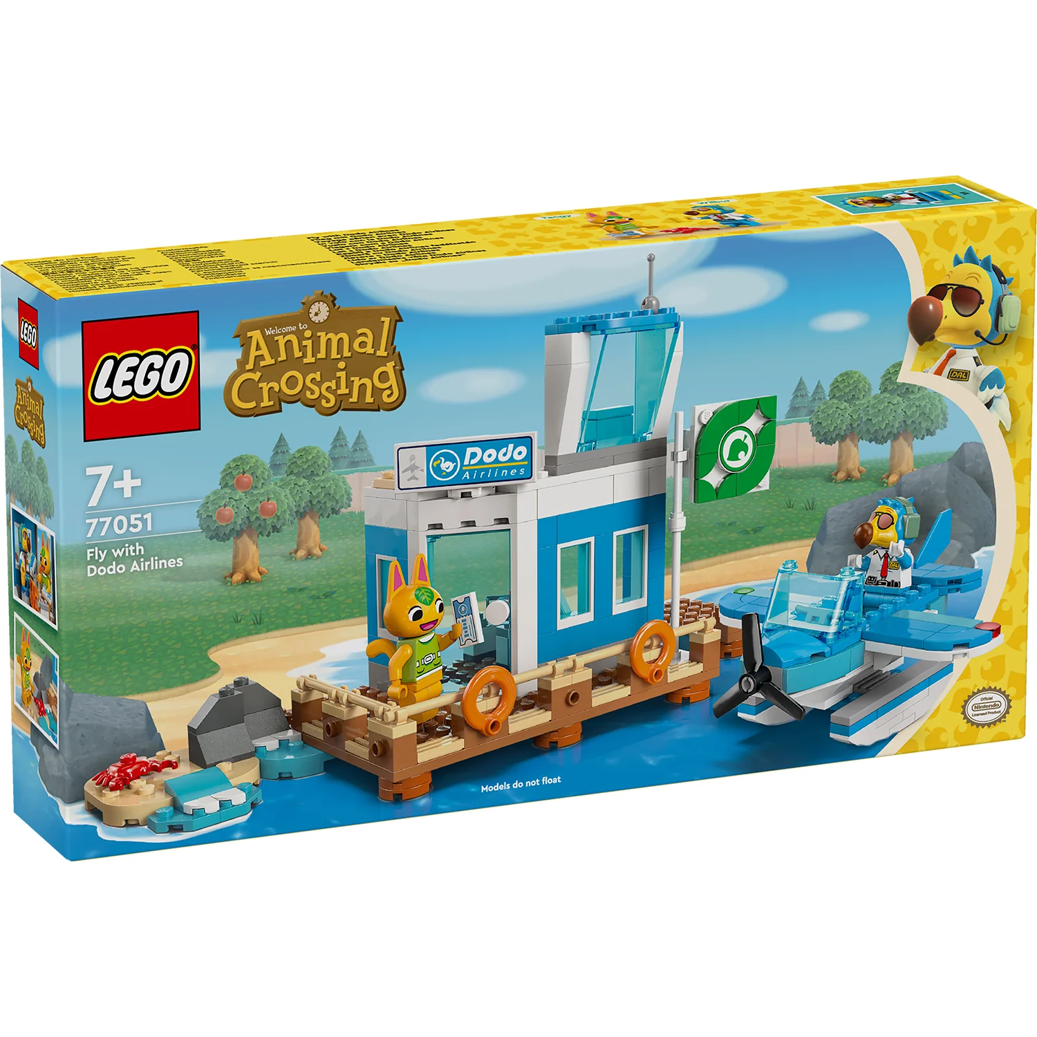 LEGO® Animal Crossing™ Fly with Dodo Airlines