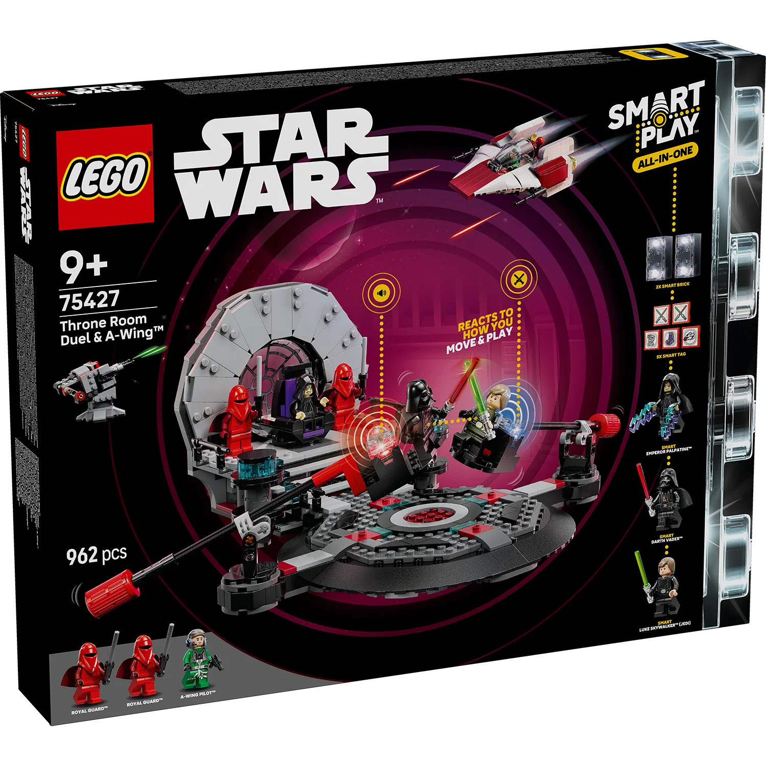 LEGO® Star Wars™ SMART Play™: Throne Room Duel & A-Wing™