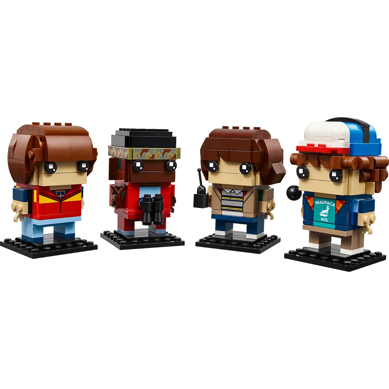 LEGO® BrickHeadz™ Mike, Dustin, Lucas and Will Figures