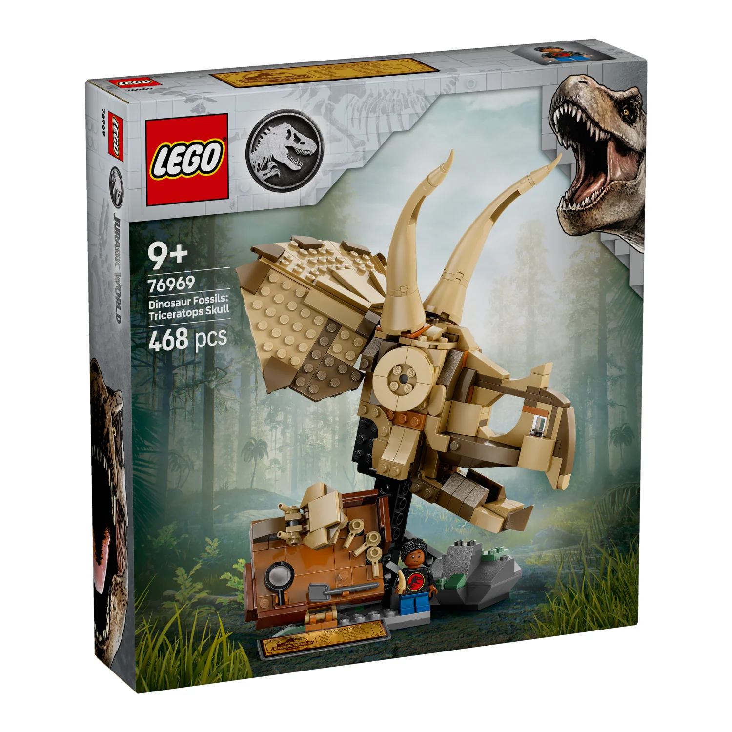 LEGO® Jurassic World™ Dinosaur Fossils: Triceratops Skull