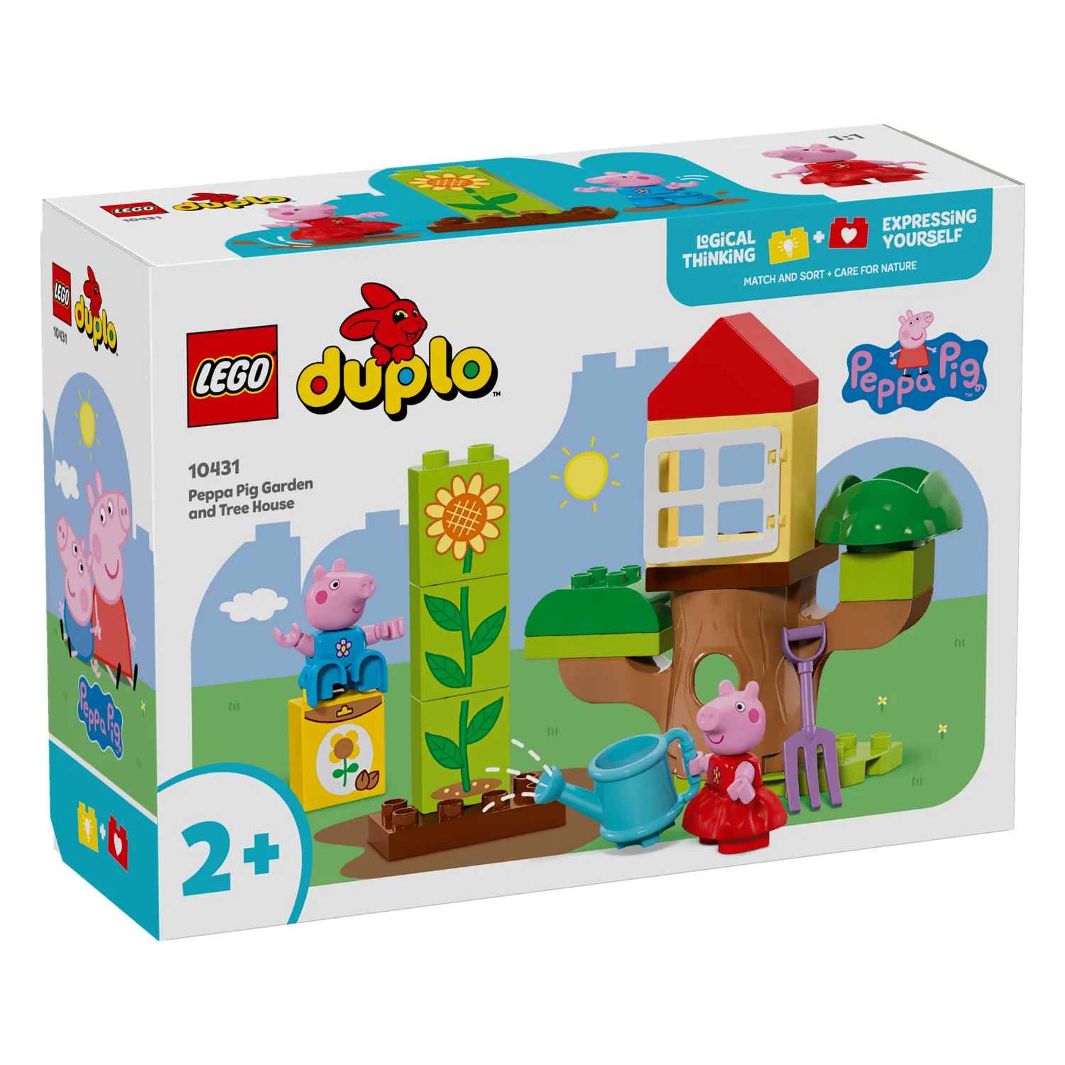 LEGO® DUPLO™ Peppa Pig Garden and Tree House