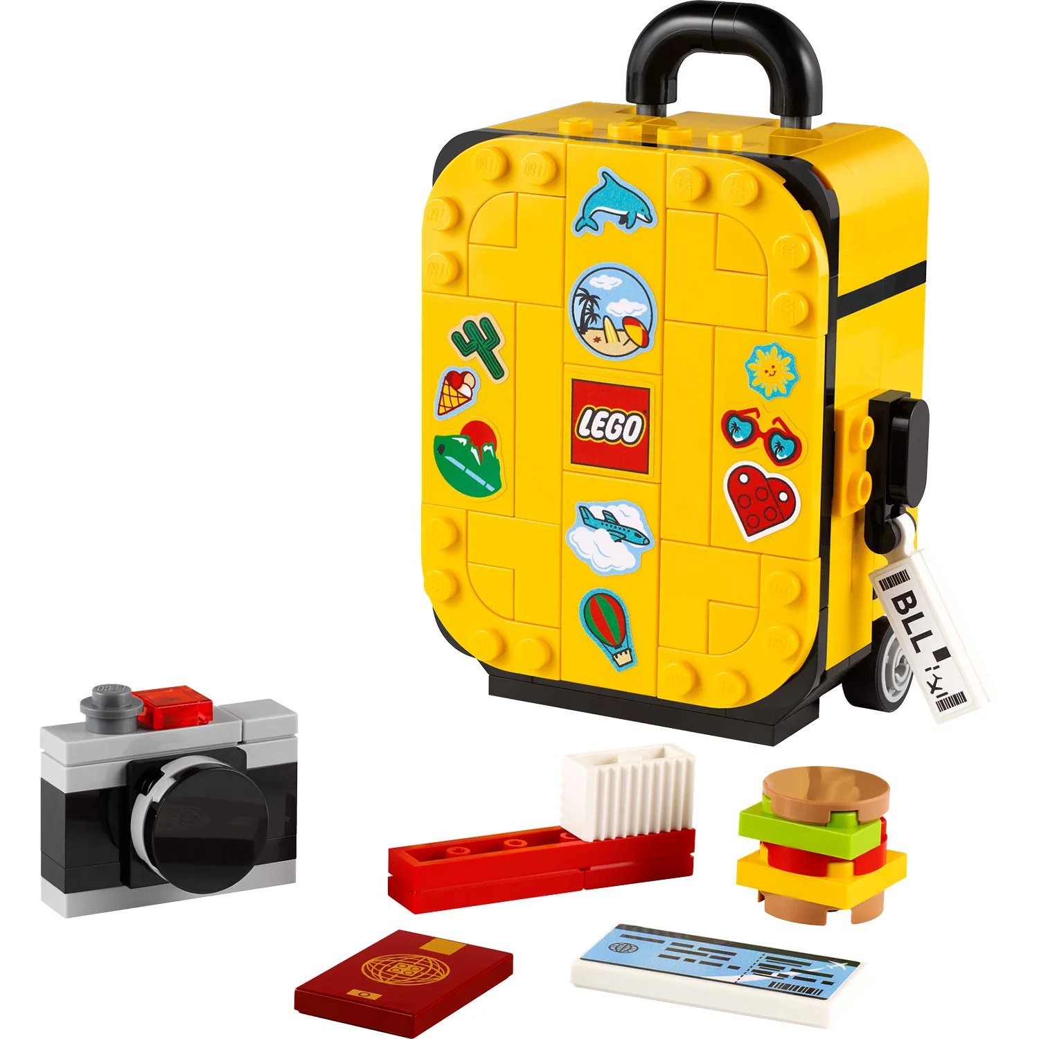 Yellow Travel Suitcase