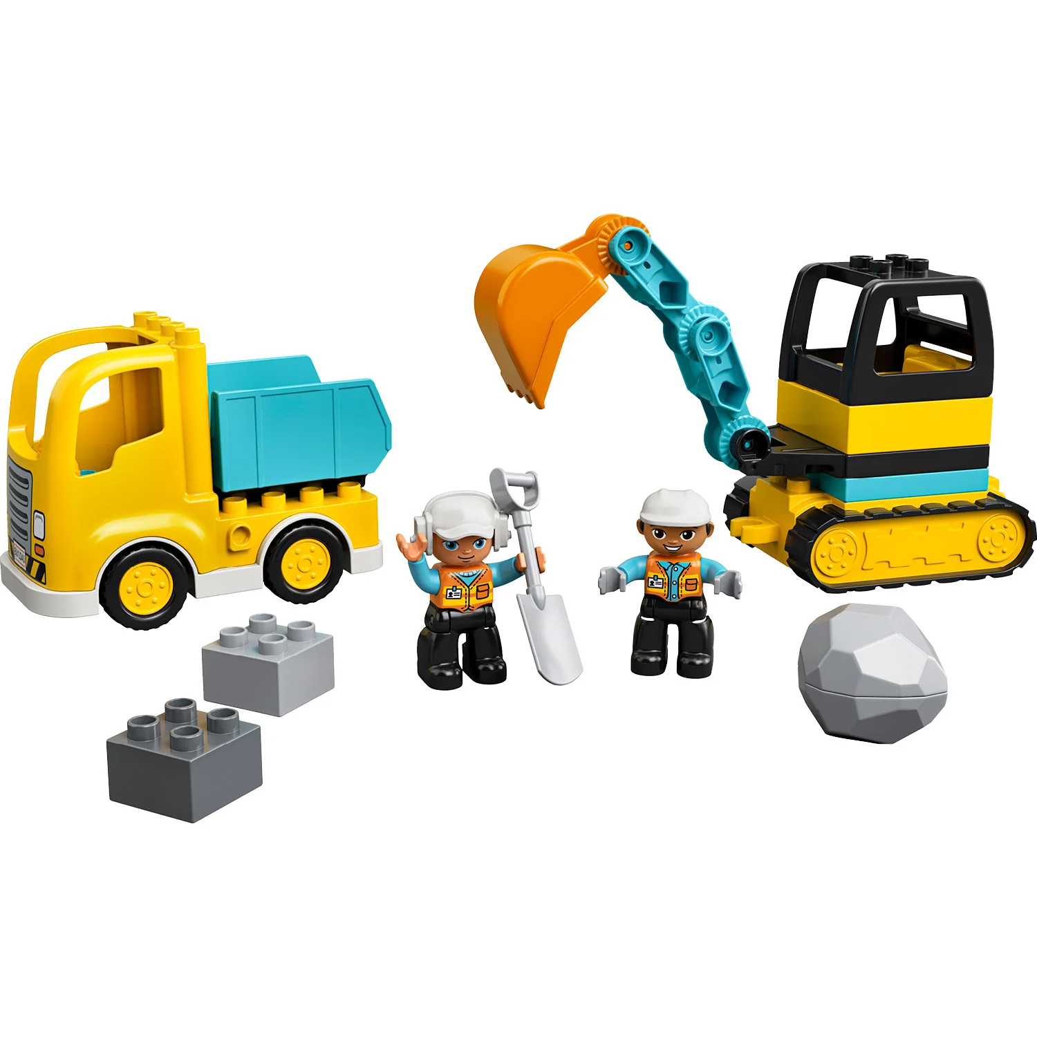 LEGO® DUPLO™ Truck & Tracked Excavator